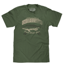 Load image into Gallery viewer, American Angler Outfitters Fresh Water Gear T-Shirt - Moss Green