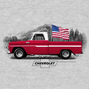 Chevy C10 1965 Truck T-Shirt - Gray