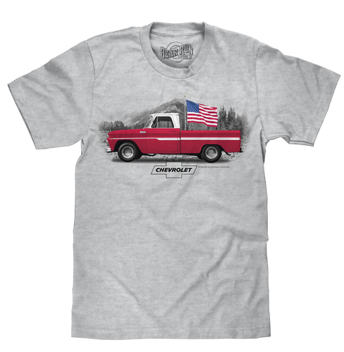 Chevy C10 1965 Truck T-Shirt - Gray