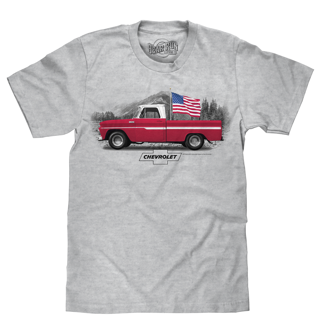 Chevy C10 1965 Truck T-Shirt - Gray